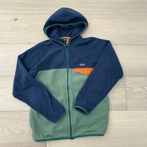 Patagonia Boys’ Two-Tone Fleece Jacket - SZ 12